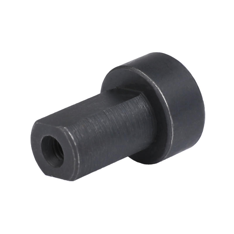 Electric Coupling Shaft Turn-Mill Combination Precision Machining Customized Ironwork   Black Oxide Finish On Surface