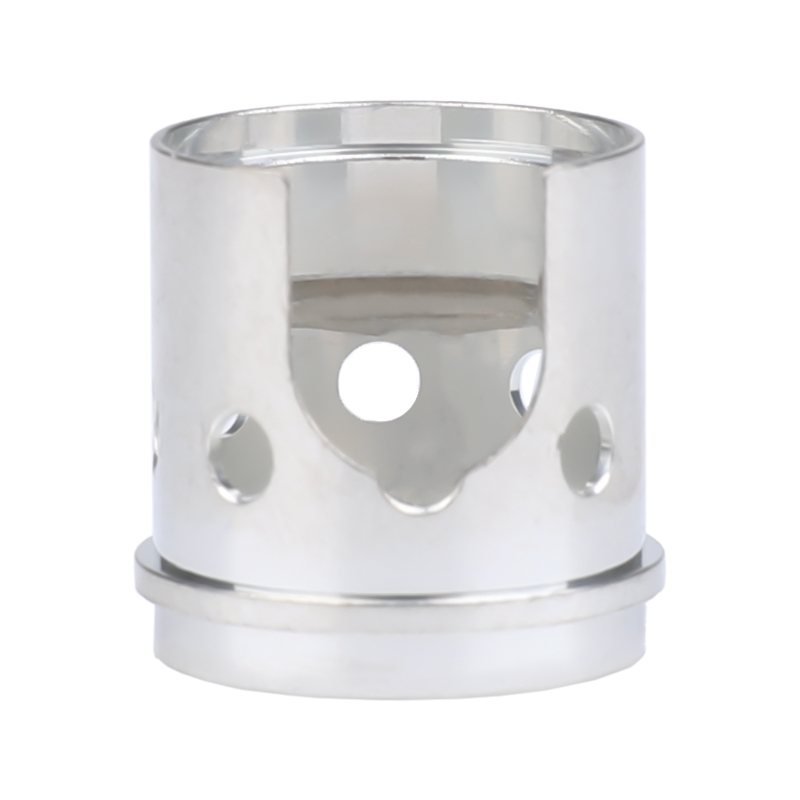 Sleeve Turn-Mill Combination Precision Machining Customized Copper Part Precision Machining Silvering On Surface  