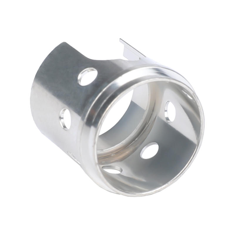 Sleeve Turn-Mill Combination Precision Machining Customized Copper Part Precision Machining Silvering On Surface  