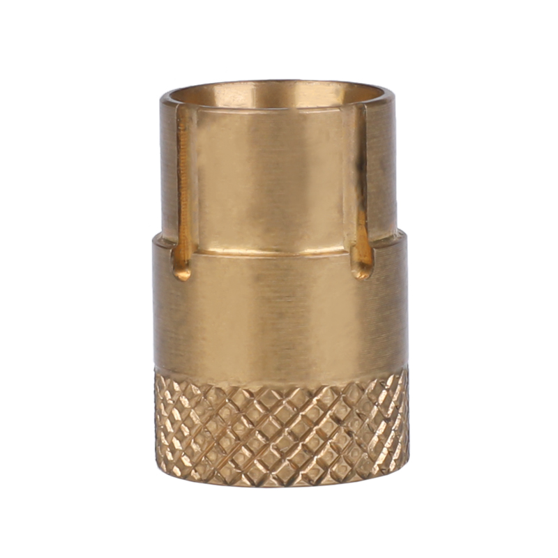 Brass Connector for Electrical Accessory CNC Machining Turn-Mill Combination Turning Parts