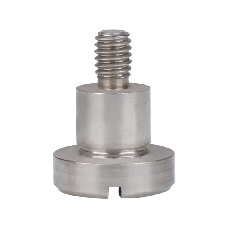 4X8 Ultra-Low Profile Shoulder Screw Smooth Slotted