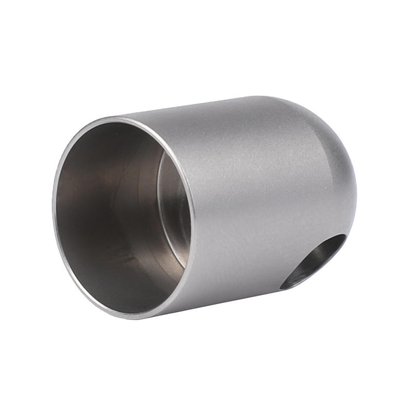 Connector Turn-Mill Combination Precision Machining Customized  Stainless Steel Precision Machining Surface Sandblasting